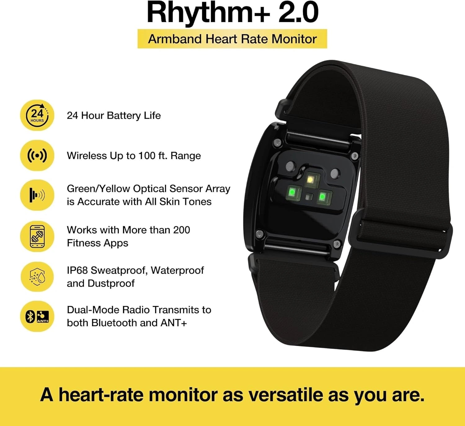 Passion HRM01 Heart Rate & Sleep Monitoring Armband