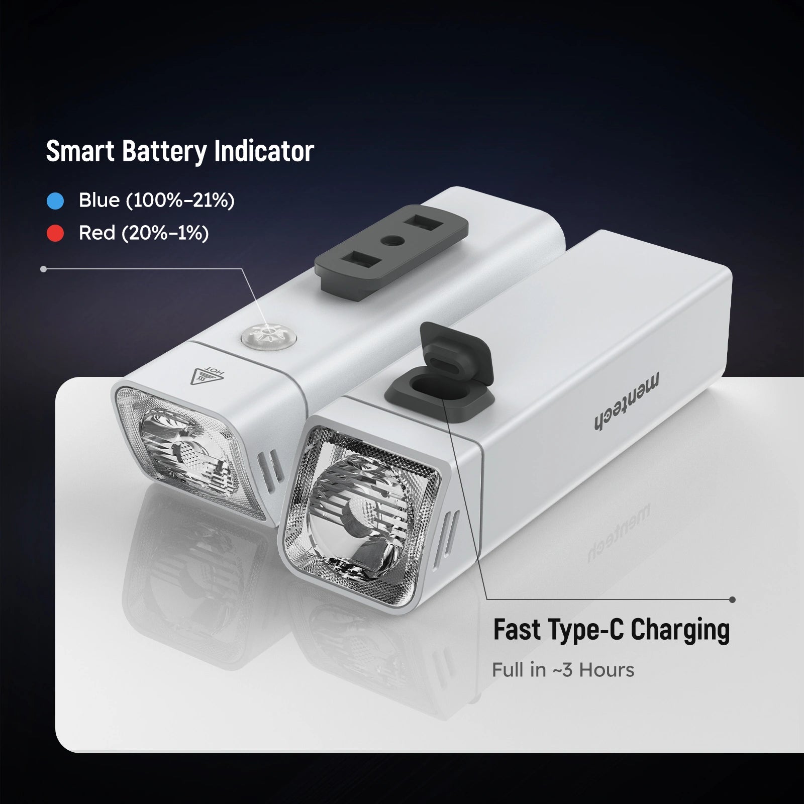 Mentech Spark 850 Road Bike Headlight