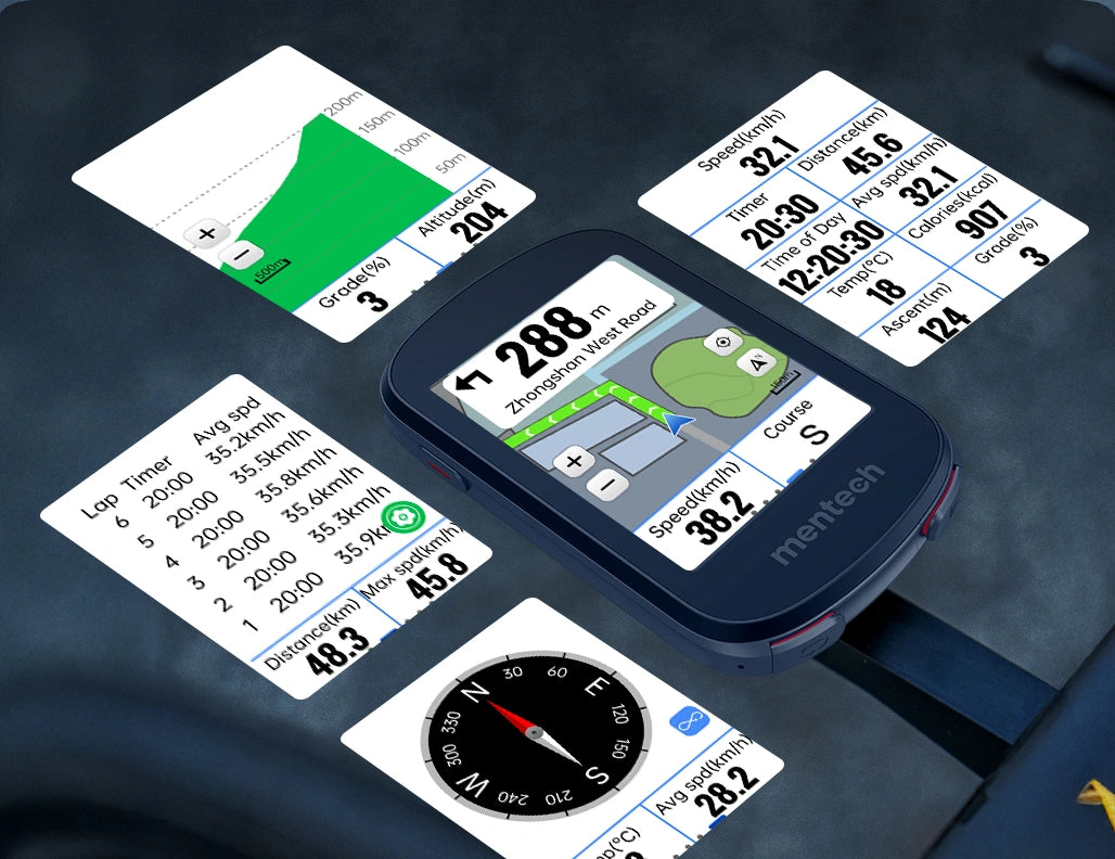 Compteur vélo,Écran LCD multifonction étanche HD, compteur de vitesse Compteur vélo,Écran LCD multifonction étanche HD, compteur de vitesse
